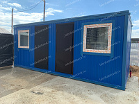 Блок-контейнер Сантехнический  БК-37 6х2.4 RAL 5005 ПВХ (АРЕНДА 1МЕС)